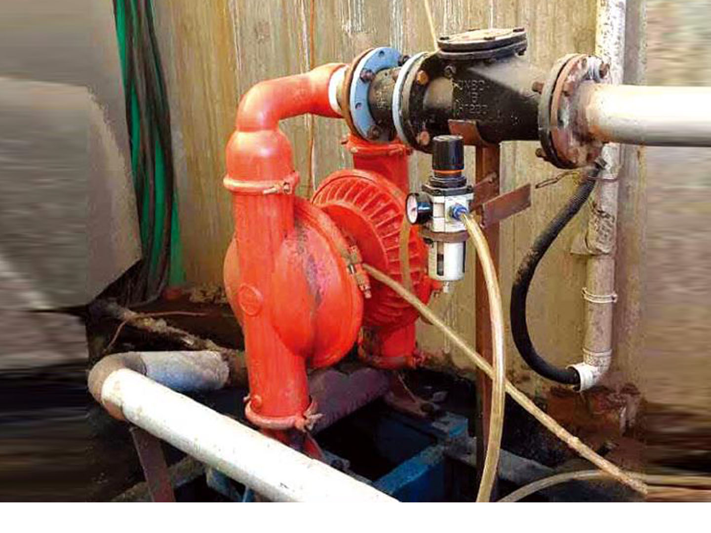 威尔顿隔膜泵污水排放